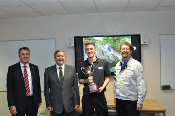 Pektron apprentice wins Toyota Manufacturing UK “Apprentice of the Year” Award