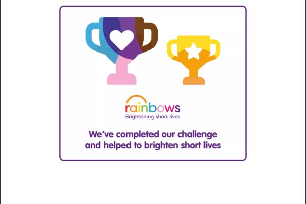 Over £2000 raised for Rainbows